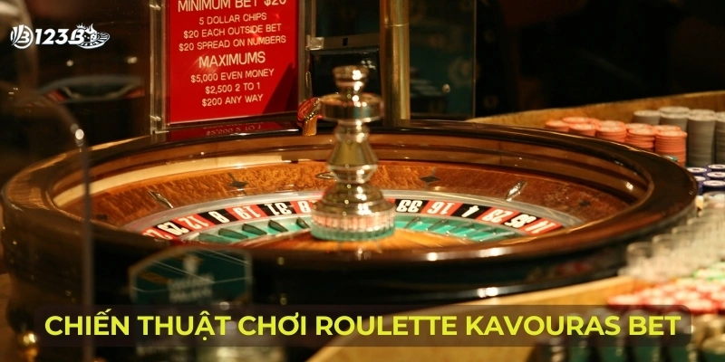 Chiến thuật chơi Roulette Kavouras Bet